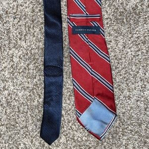 Tommy Hilfiger Tie Red and Blue Strip